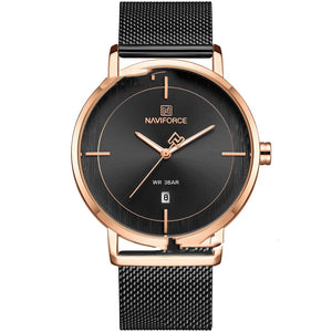Fashion Simple Calendar Waterproof Quartz Watch